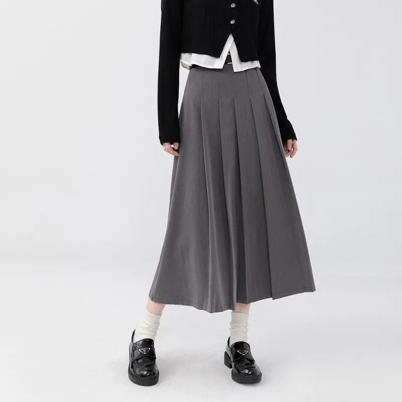 FLIM Casual Long Skirts Women's-5