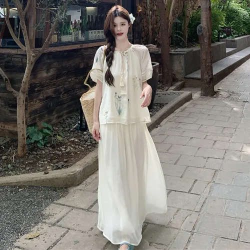 FLIM Two Piece Skirt Sets Women's