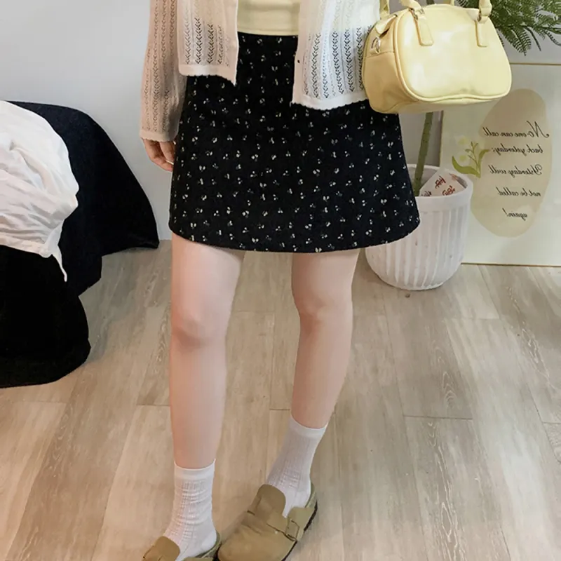 FLIM Casual Short Skirts Women's Black-10