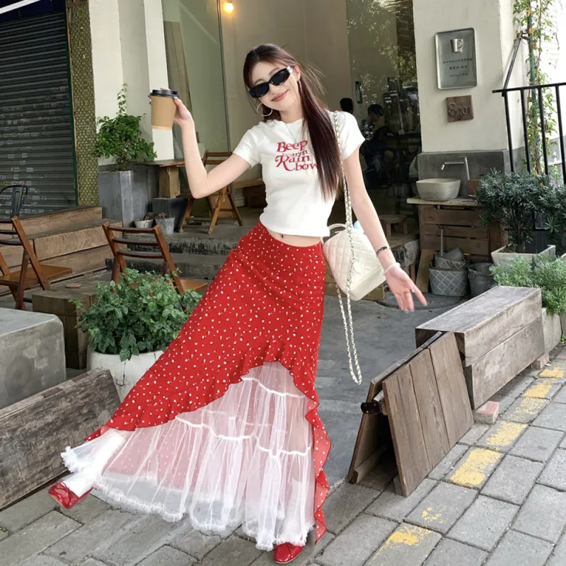 FLIM Two Piece Skirt Sets Women's-6