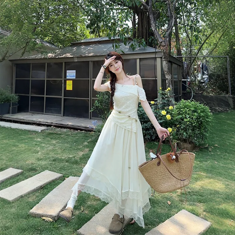 FLIM Two Piece Skirt Sets Women's-3