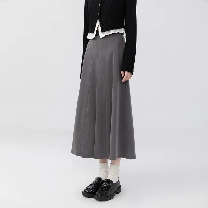 FLIM Casual Long Skirts Women's-2