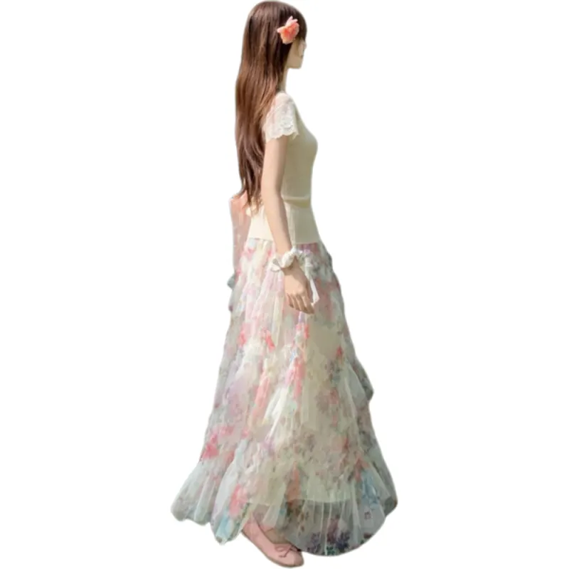FLIM Two Piece Skirt Sets Women's-1