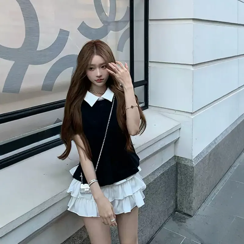 FLIM Two Piece Skirt Sets Women's-2