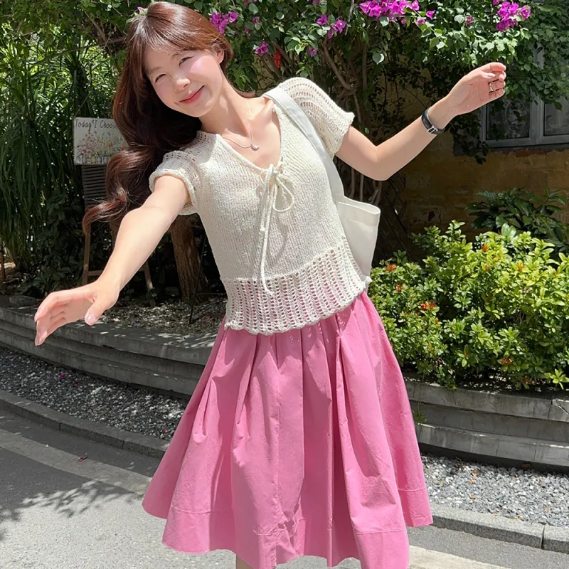 FLIM Two Piece Skirt Sets Women's-6