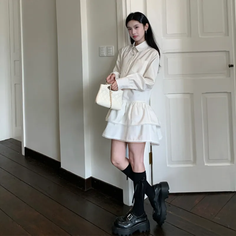 FLIM Long Sleeved Dress Women's-6