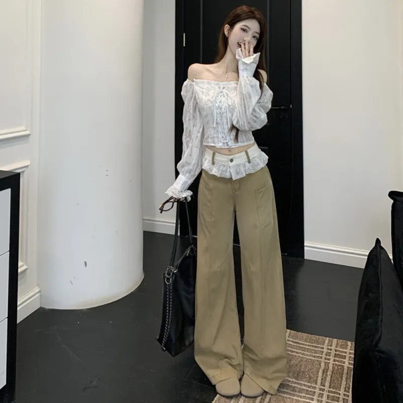 FLIM Lantern Sleeve T Shirt Women's-8
