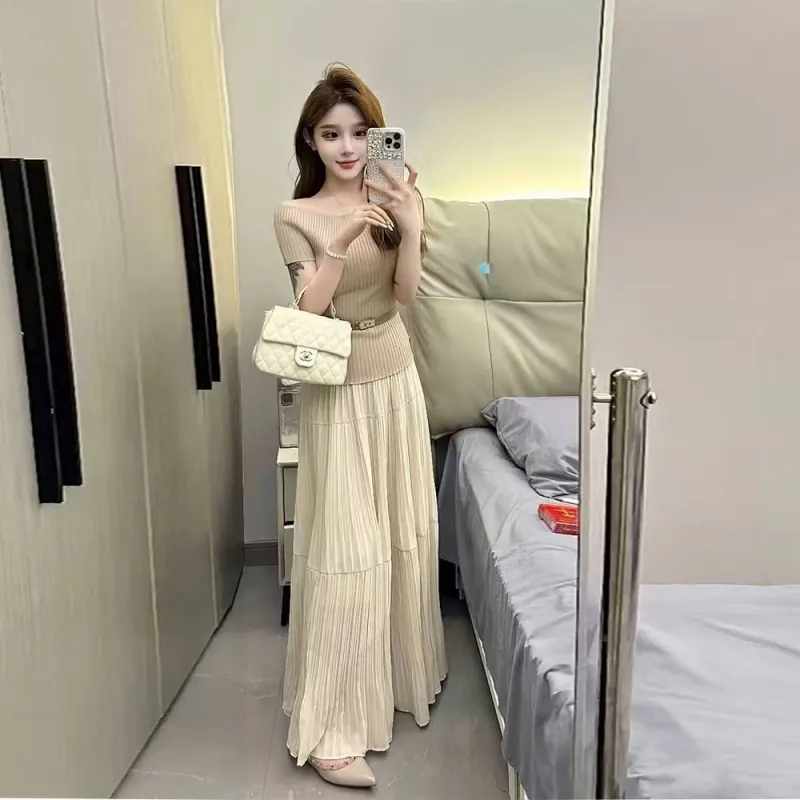 FLIM Two Piece Skirt Sets Women's-5