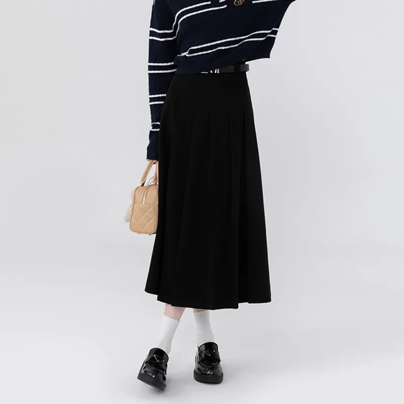 FLIM Casual Long Skirts Women's-13