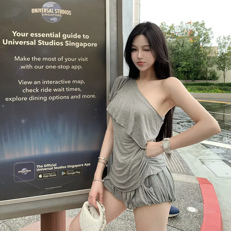 FLIM Two Piece Skirt Sets Women's-3
