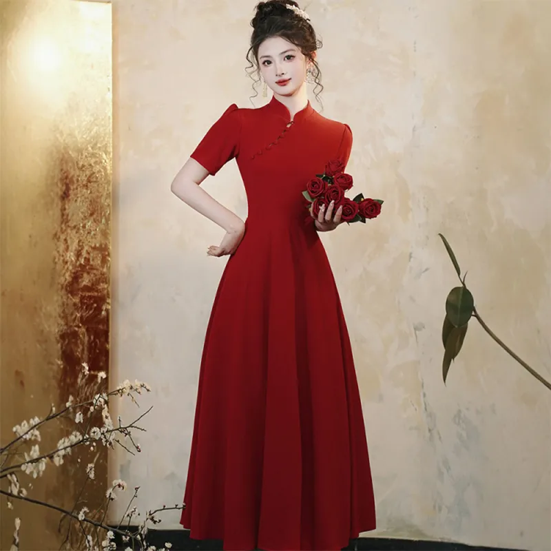 FLIM Cheongsams Women's Dress-3