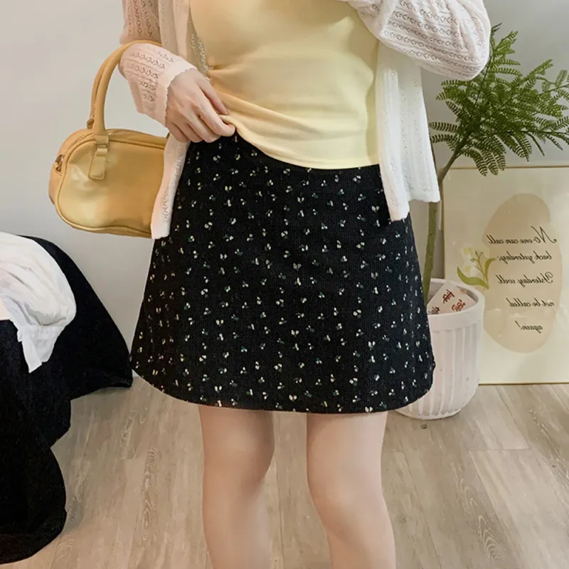 FLIM Casual Short Skirts Women's Black-8