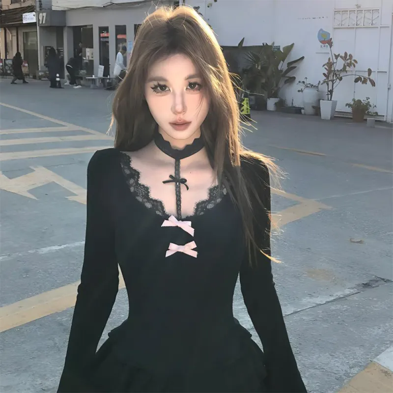 FLIM Long Sleeved Dress Women's-2