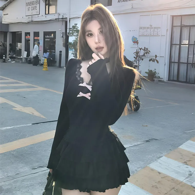 FLIM Long Sleeved Dress Women's-3
