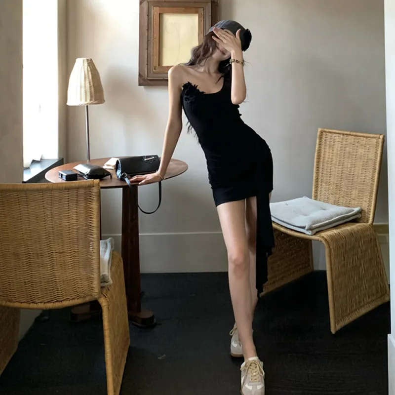 FLIM Sleeveless Dresses Women's-2