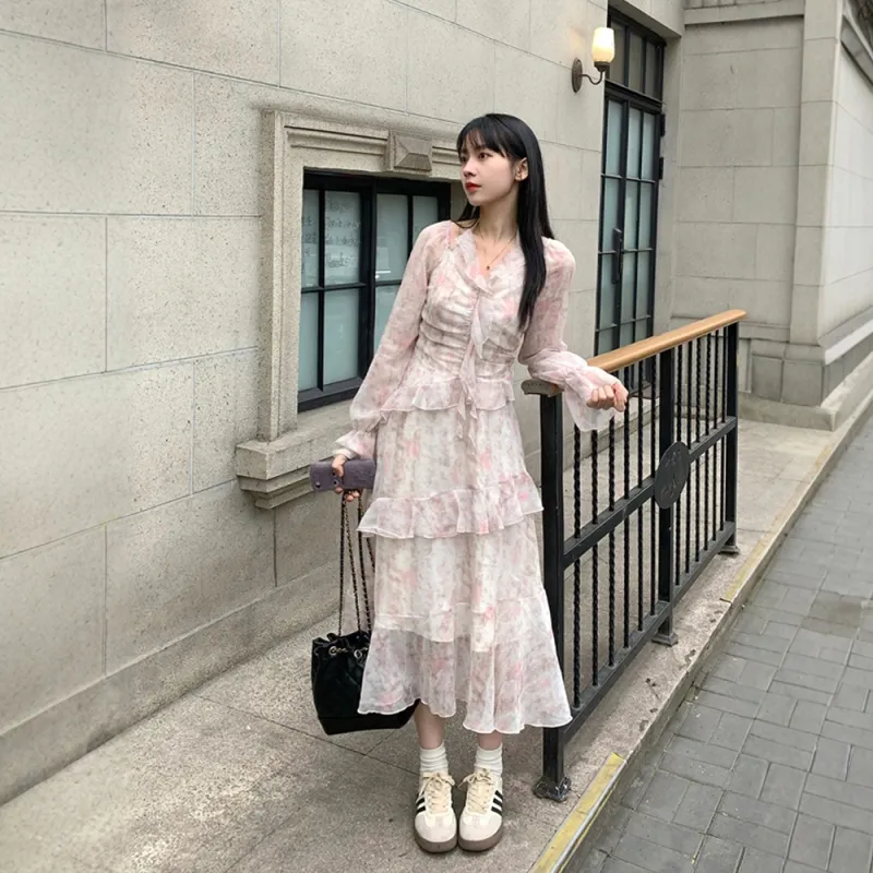 FLIM Long Sleeved Dress Women's-1