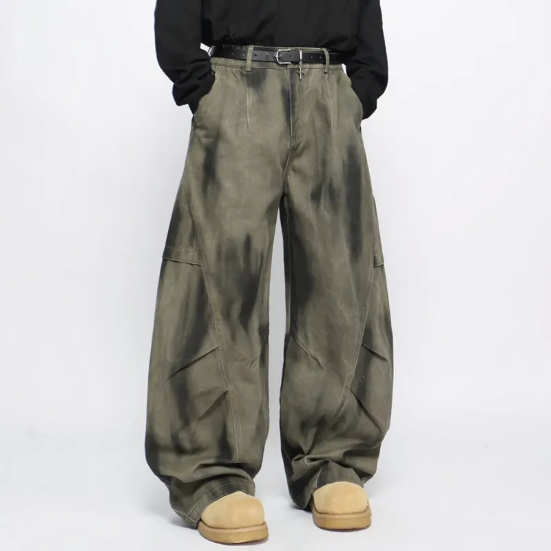 FLIM Casual Pants Unisex Green-2