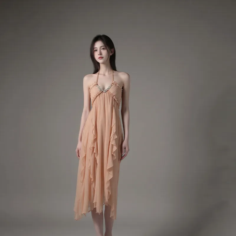 FLIM Sleeveless Dresses Women's Pink Bear Box-5