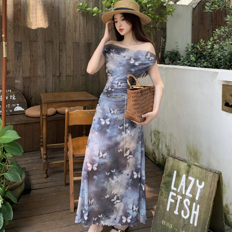 FLIM Sleeveless Dresses Women's-11