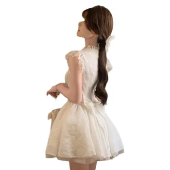 FLIM Sleeveless Dresses Women's White