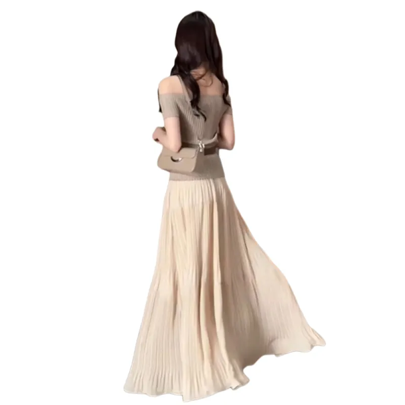 FLIM Two Piece Skirt Sets Women's-3