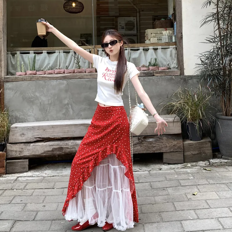 FLIM Two Piece Skirt Sets Women's-4