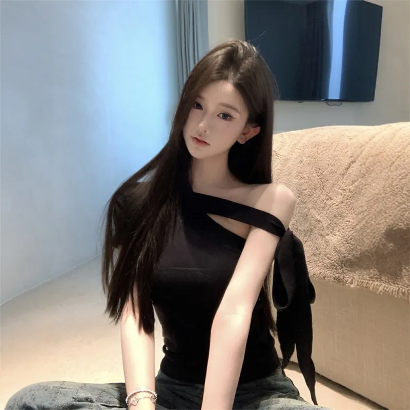 FLIM Drop Shoulder Sleeve T Shirt Women's-8