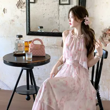 FLIM Sleeveless Dress Women's Pink