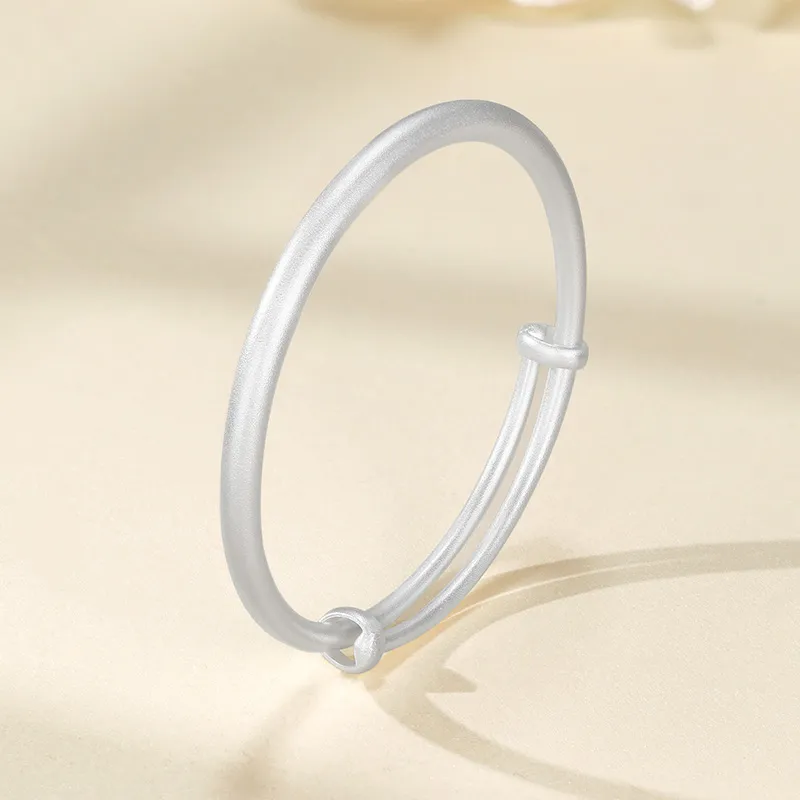 Zhenhui Silver S999 Sterling Silver Bracelets Women's-6