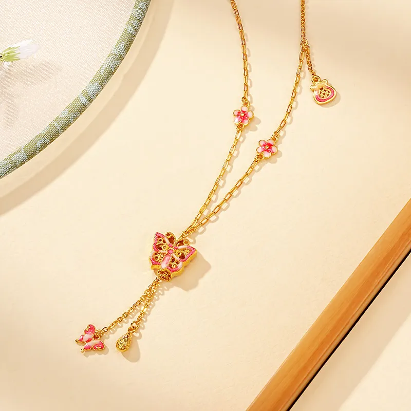 Zhenhui Silver S999 Sterling Silver Necklaces Women's-7