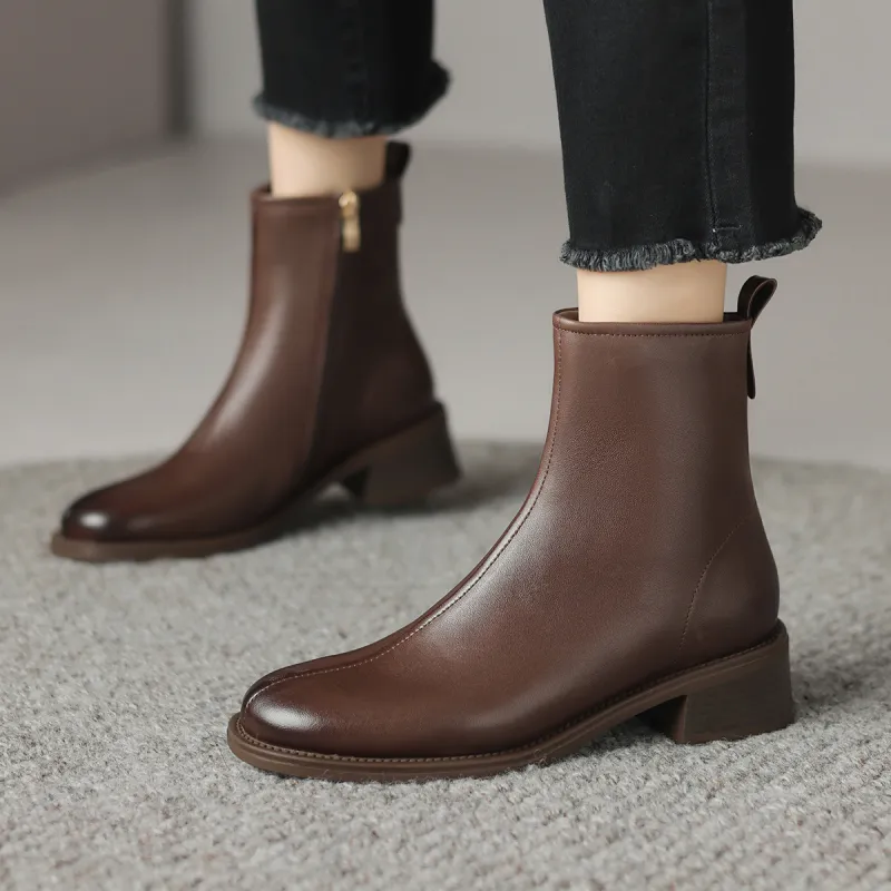 D:FUSE SCANDINAVIA Ankle Boots 4.5cm Women's-6