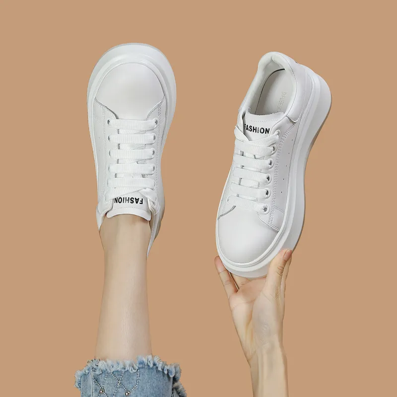 D FUSE SCANDINAVIA Skateboard Shoes Women's Low Top White-7