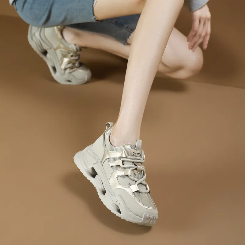 D:FUSE SCANDINAVIA Low-Top Chunky Sneakers Women's-5