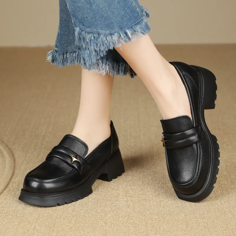 D FUSE SCANDINAVIA Ballet Flats Loafers Women's-8