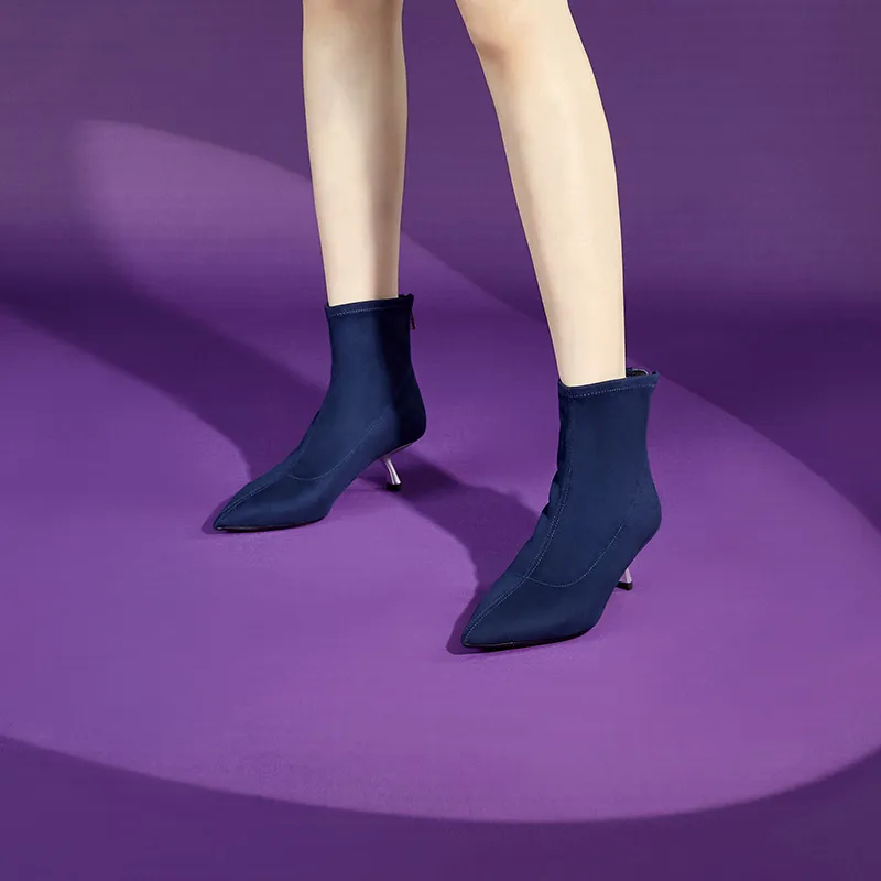 D FUSE SCANDINAVIA Ankle Boots 5.5cm Women's-7