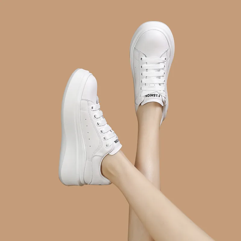 D FUSE SCANDINAVIA Skateboard Shoes Women's Low Top White-6