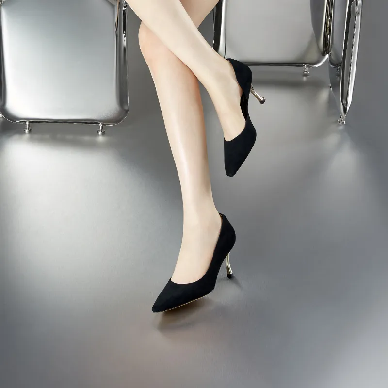 D FUSE SCANDINAVIA Slim Heel High Heels 7.5cm Women's-7