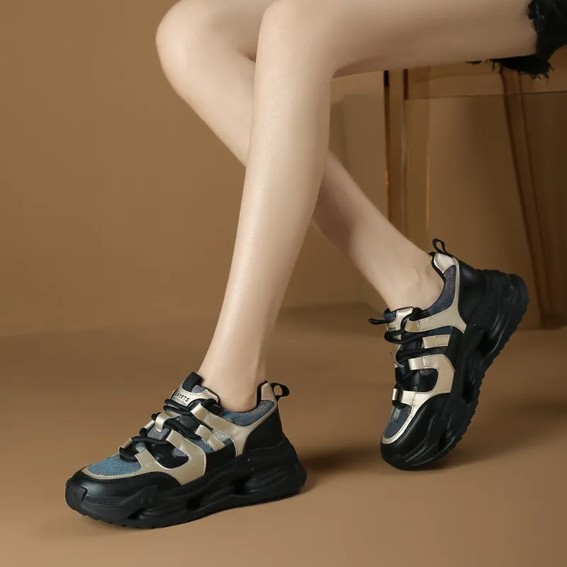 D:FUSE SCANDINAVIA Low-Top Chunky Sneakers Women's-2