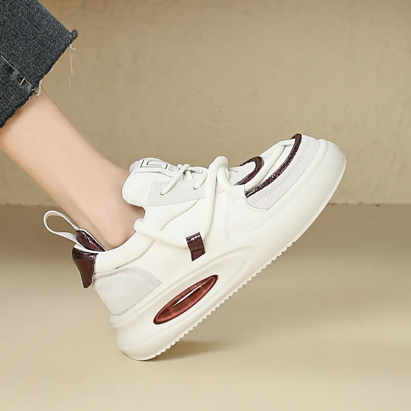D FUSE SCANDINAVIA Puffy Shoes Anti Slip And Wear Resistant Lightweight Low Top Skateboard Shoes Women's-3
