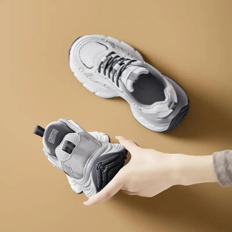 D FUSE SCANDINAVIA Abrasion Resistant Height Increasing Slip Resistant Breathable Low Top Chunky Sneakers Women's-10