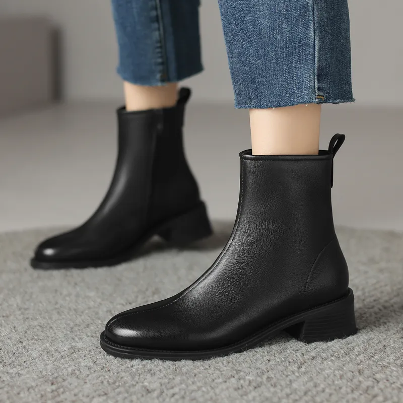 D:FUSE SCANDINAVIA Ankle Boots 4.5cm Women's-13