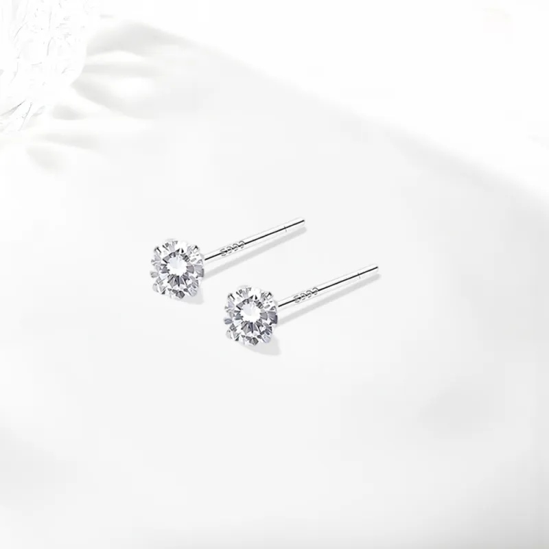Shiban S999 Stud Earrings Women's-7