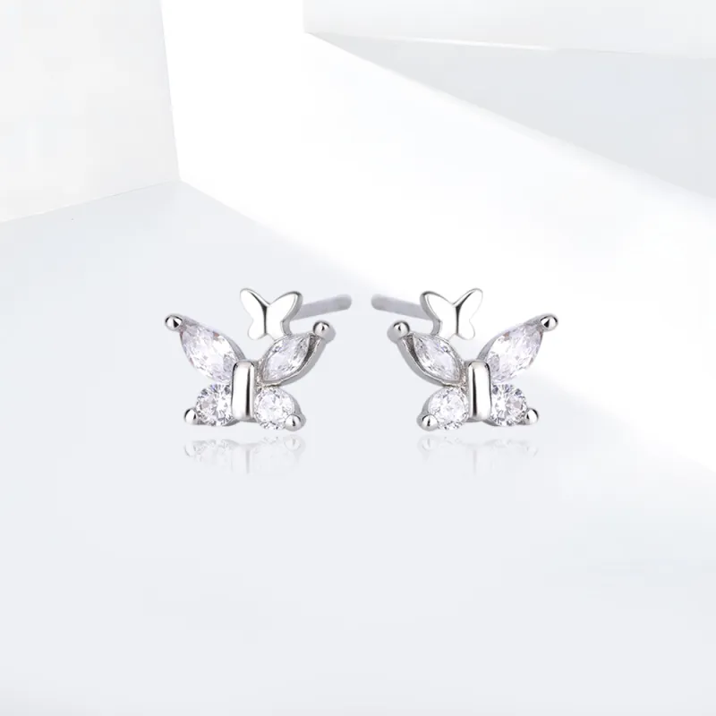 Shiban Alloy Stud Earrings Unisex-1
