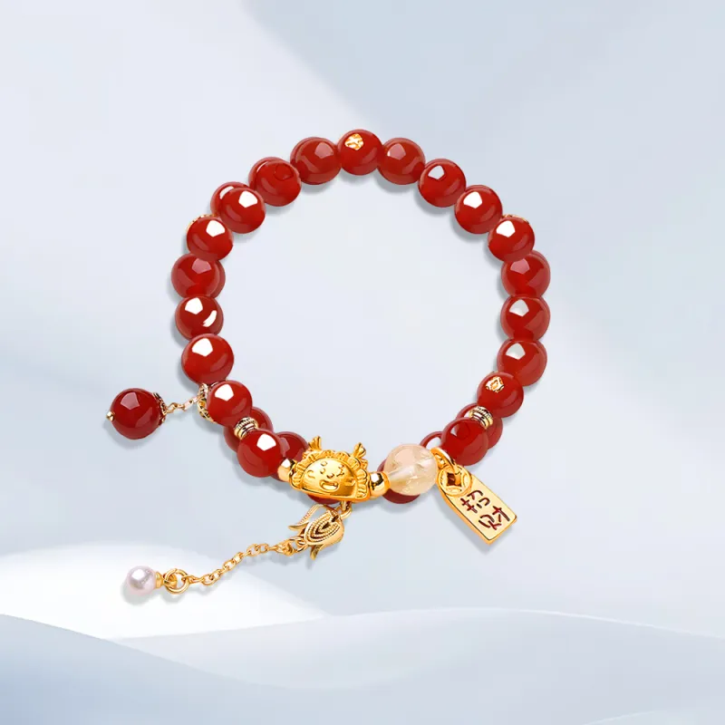 Shiban Agate Jade Bracelets Unisex-3