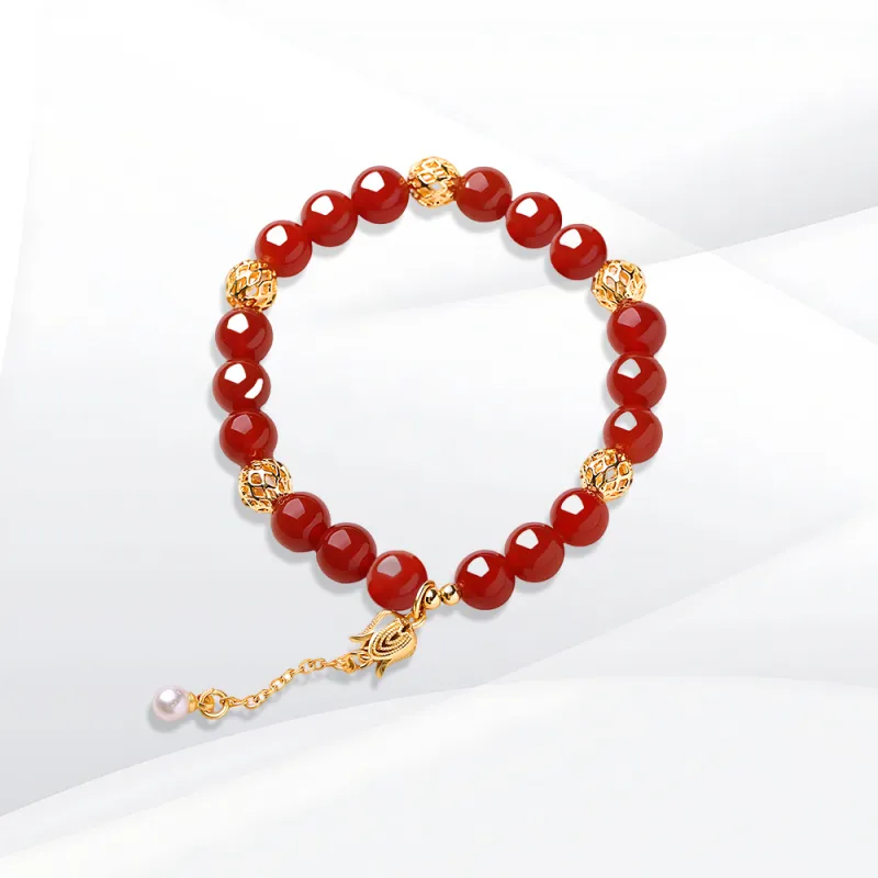 Shiban Agate Jade Bracelets Unisex-2