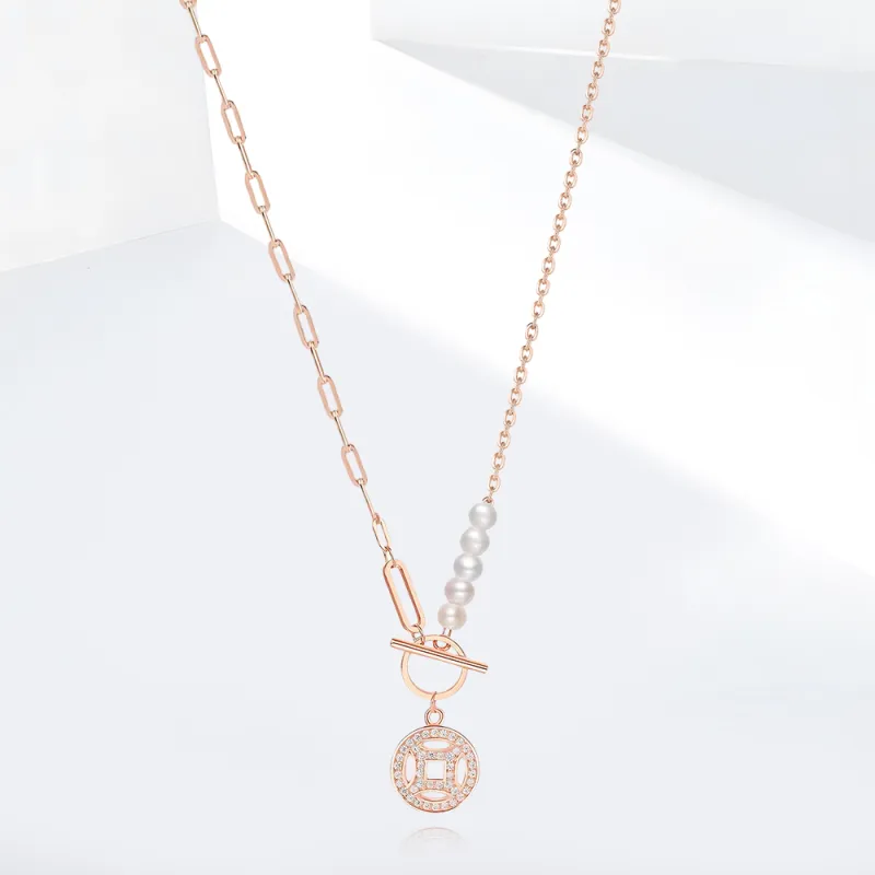 Shiban Copper Necklaces Women's-2