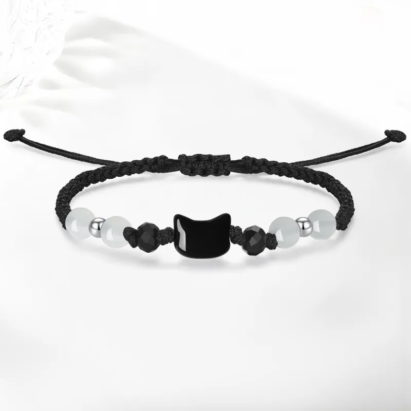 Shiban Colored Glaze Jade Bracelets Unisex-2