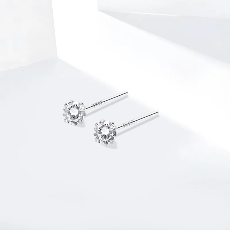 Shiban S999 Stud Earrings Women's-6