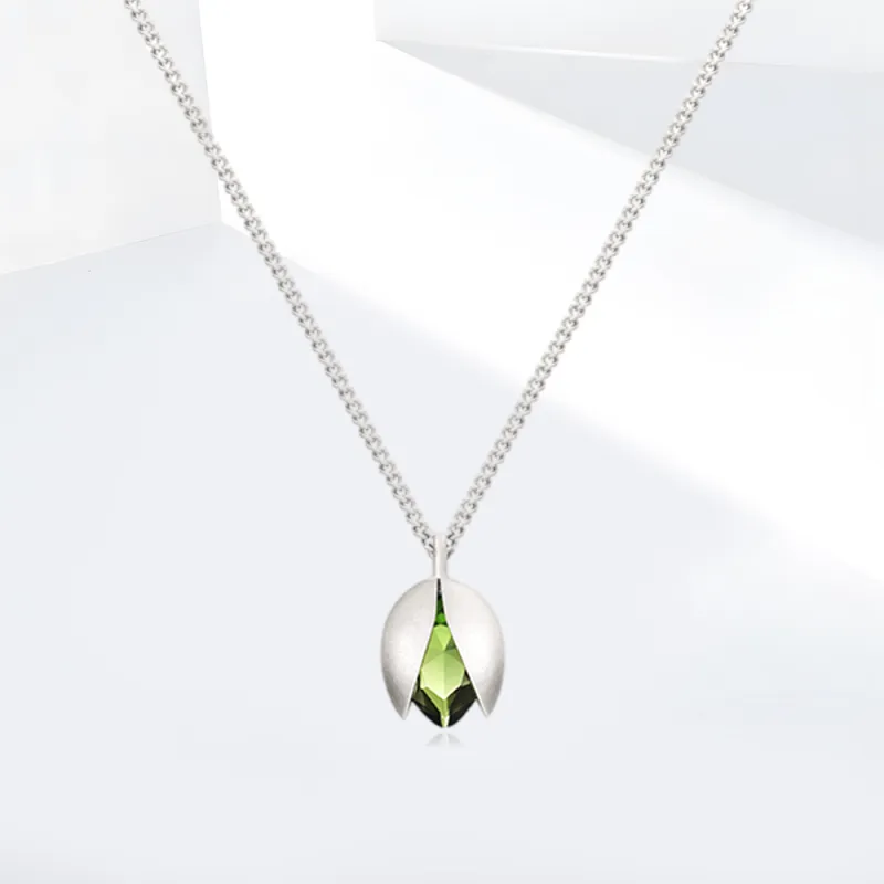 Shiban Copper Alloy Zircon Necklaces Unisex-1