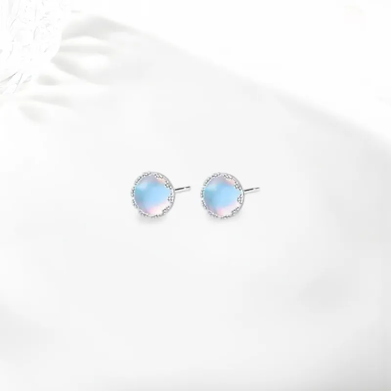 Shiban Alloy/Acrylic Stud Earrings Unisex-2